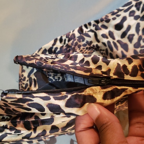 Xoxo Strapless leopard top - Picture 3 of 5